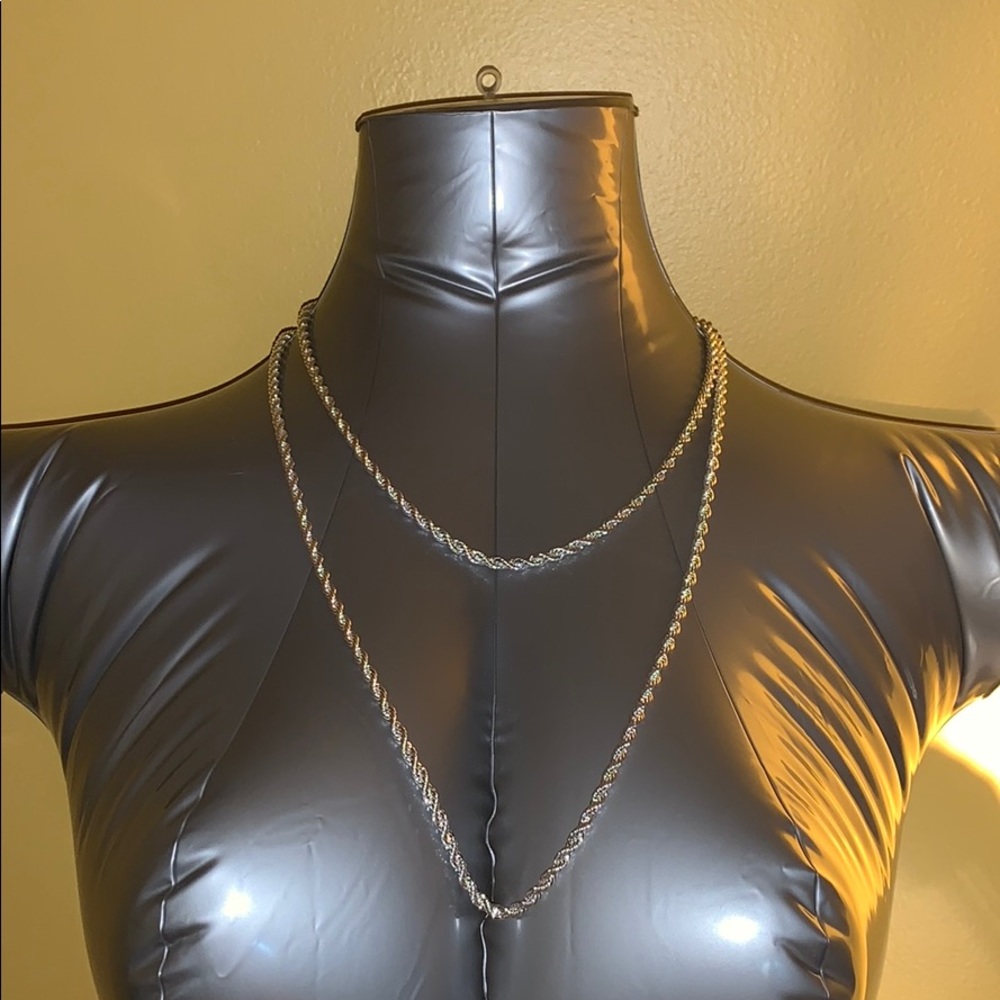 Twisted necklace 28 inches NWOT - Picture 5 of 6